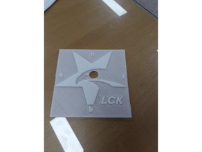 liga lenda relógio 3d impressão lol 3d print model - Mito3D