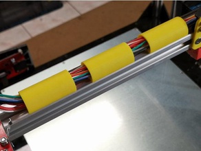 2020 extrusion wire cover 3d printer parts freecad v019 3d print model - Mito3D