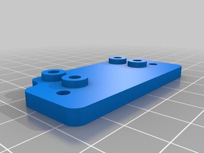 folgertech ft-5 rj45 breakout-board Halterung 3d Drucker Teile 3d print model - Mito3D