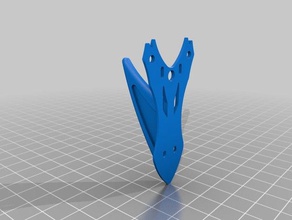 avant kraken 3 fin 3d l'impression 3d print model - Mito3D