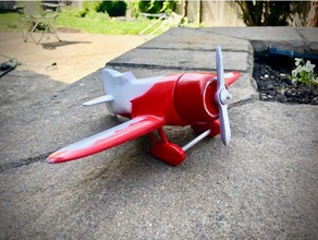 toy plane print place 3d print model - Mito3D