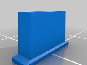 barriera di cemento 3d print model - Mito3D