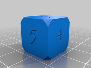 nile average die 16mm dice customized 3d print model - Mito3D