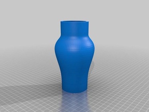 smooth vase art 3d print model - Mito3D