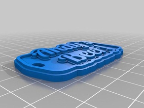 andys cerveza llaveros personalizado 3d print model - Mito3D