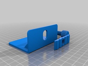 fridge bracket all parts printed household 3d print model - Mito3D