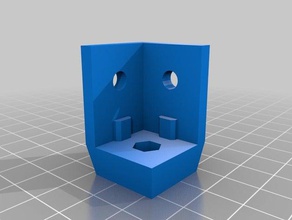 2020 rubber foot mount damper hypercube sketchup 3d print model - Mito3D