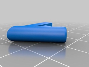 antena de tubo titular crossfire bricolaje-dipolo la montaje soporte dipolo diydrones 3d print model - Mito3D