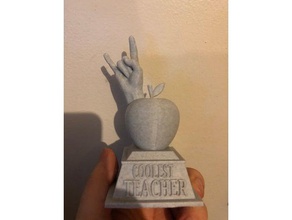 coolsten Lehrer-award award cool Lehrer 3d print model - Mito3D