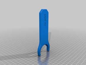 soft everest octagon tools water filter 3d print model - Mito3D