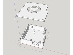 ainda outro raspberry pi caso ender 3 d a impressora partes 3d print model - Mito3D