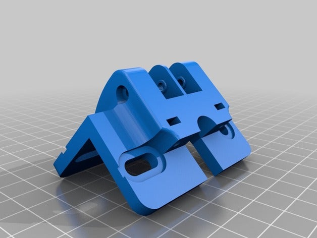 hevo hypercube evolution idler pulley mount 10mm 12mm rod - slide 3d printer parts evo 3D print model - Mito3D