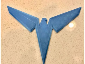 asa noturna wingding diy batarang wingdings 3d print model - Mito3D