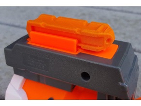 nerf-rail-adapter Spielzeug & Spiele - adapter nerf rail 3d print model - Mito3D