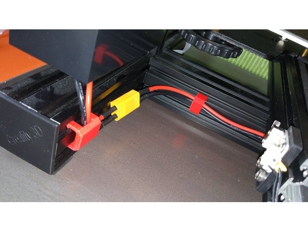 ender 3 grampo de cabo Impressora 3d acessórios clip do creality cr-10 3D print model - Mito3D