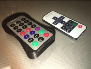 ergonomic remote control shell household grip 3d print model - Mito3D
