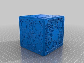 steelgohst Konfiguration crashjensen hellcube hellraiser lamont-Konfiguration puzzle-box 3d print model - Mito3D