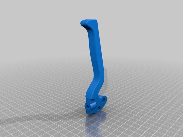 chino atv de la palanca freno partes 3D print model - Mito3D