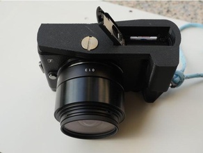 Kamera Griff panasonic gx80 gx85 3d print model - Mito3D