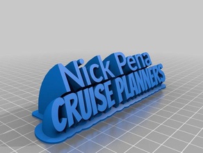 nick office customized 3d print model - Mito3D