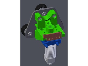 ratrig x-Wagen-piezo-Sonde anschrauben 3d-Drucker Teile die Beförderung Präzisions-piezo 3d print model - Mito3D