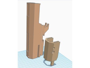 split hi capa carbine kit receiver 3d printing airsoft 3d print model - Mito3D