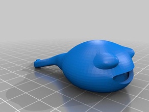 glücklich Kaulquappe Kunst Amphibien Frosch Metamorphose 3d print model - Mito3D