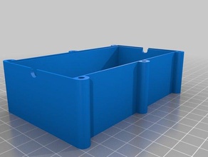 kutu xk-2412dc güç kaynağı elektronik kutusu kapak psu 3d print model - Mito3D