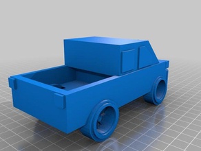 araba 3d baskı 3d print model - Mito3D