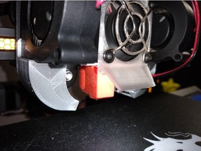 led 40mm fan mount 3d printer parts holder 3d print model - Mito3D