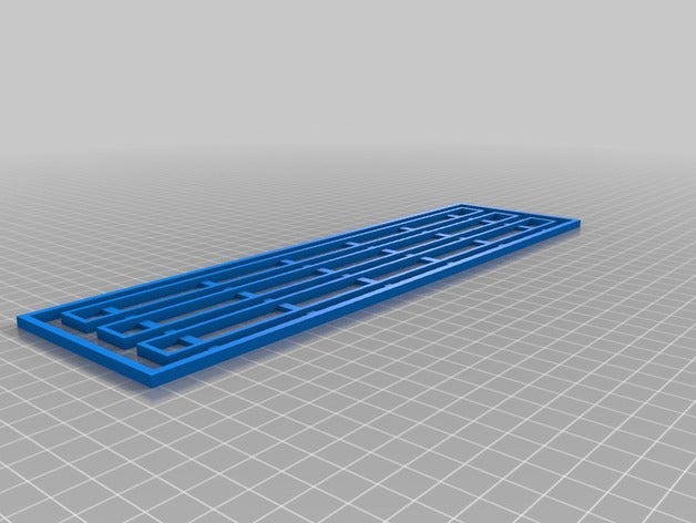 honda crx del queue cadre de lumière led 3D print model - Mito3D