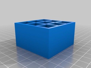 cuvette holder tool holders & boxes 3d print model - Mito3D