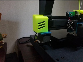 artillery sidewinder x1 x-axis covers 3d printer accessories end caps extrusion cover x axis 3d print model - Mito3D