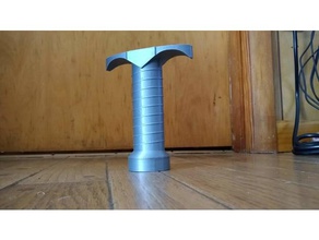 collapsible arming sword toys & games 3d print model - Mito3D