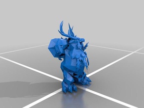 çeşitli druid tutumları oluşturur oyuncak & oyun aksesuarları druidler world Of warcraft 3d print model - Mito3D