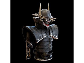 batman laughs people bust comics dc joker 3d print model - Mito3D
