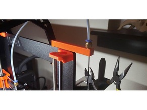 prusa mk3 reverse bowden frame mount 3d Drucker Zubehör Bowdenzug i3 ptfe-Rohr reverse-bowden Rohr-Halter 3d print model - Mito3D