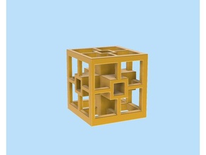cool cube toy sculptures decor desktop fun 3d print model - Mito3D