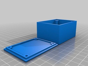 il mio progetto personalizzato scatola di viti del coperchio l'elettronica su misura 3d print model - Mito3D