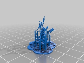 ratty kill general updated supports games epic scale fantasy wargaming warmaster 3d print model - Mito3D