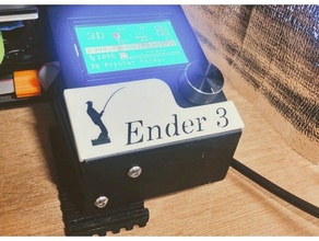 ender3 control box cover fishing ver 3d printer accessories creality ender 3d print model - Mito3D
