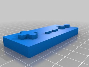 nes-controller Schlüsselanhänger 3d print model - Mito3D