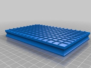 10x15cm grid stamp - faster print 3d printing 3d print model - Mito3D