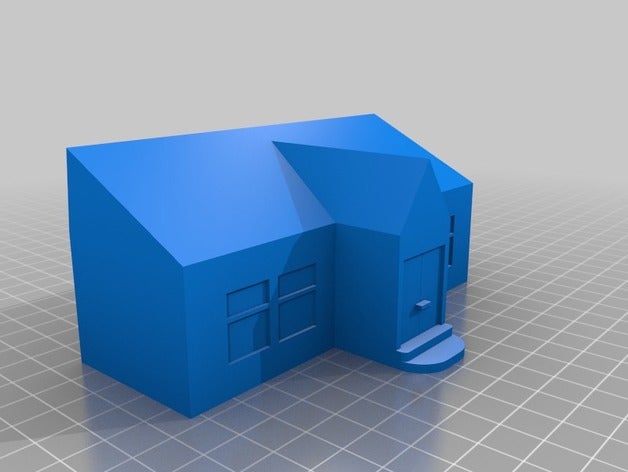 Gebäude 3D print model - Mito3D