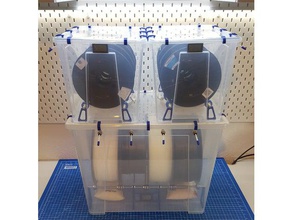 minimalista samla 22l 65 l filamento di archiviazione Stampante 3d accessori drybox organizedfusion 3d print model - Mito3D