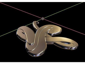 snake svg animals 3d print model - Mito3D
