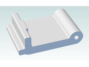 uniden mhs75 battery clip parts 3d print model - Mito3D