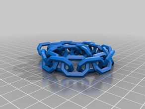 dog chain customized 3d print model - Mito3D