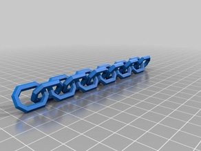 dog chain 2 customized 3d print model - Mito3D