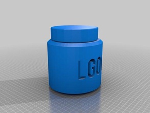 lgoo cola jar 3d print model - Mito3D